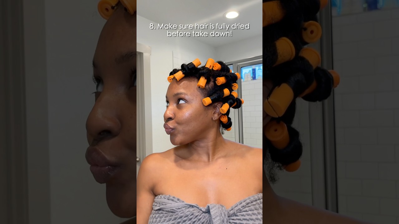 PERFECT Perm Rod Set | Natural Hair Styling Tips