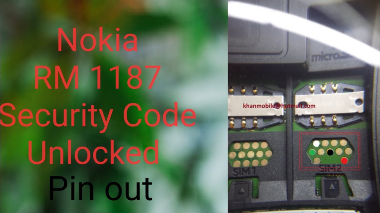 Nokia 216  RM 1187 USB Not work Security code Unlock with Mircale Box 2.82 Pin out Method