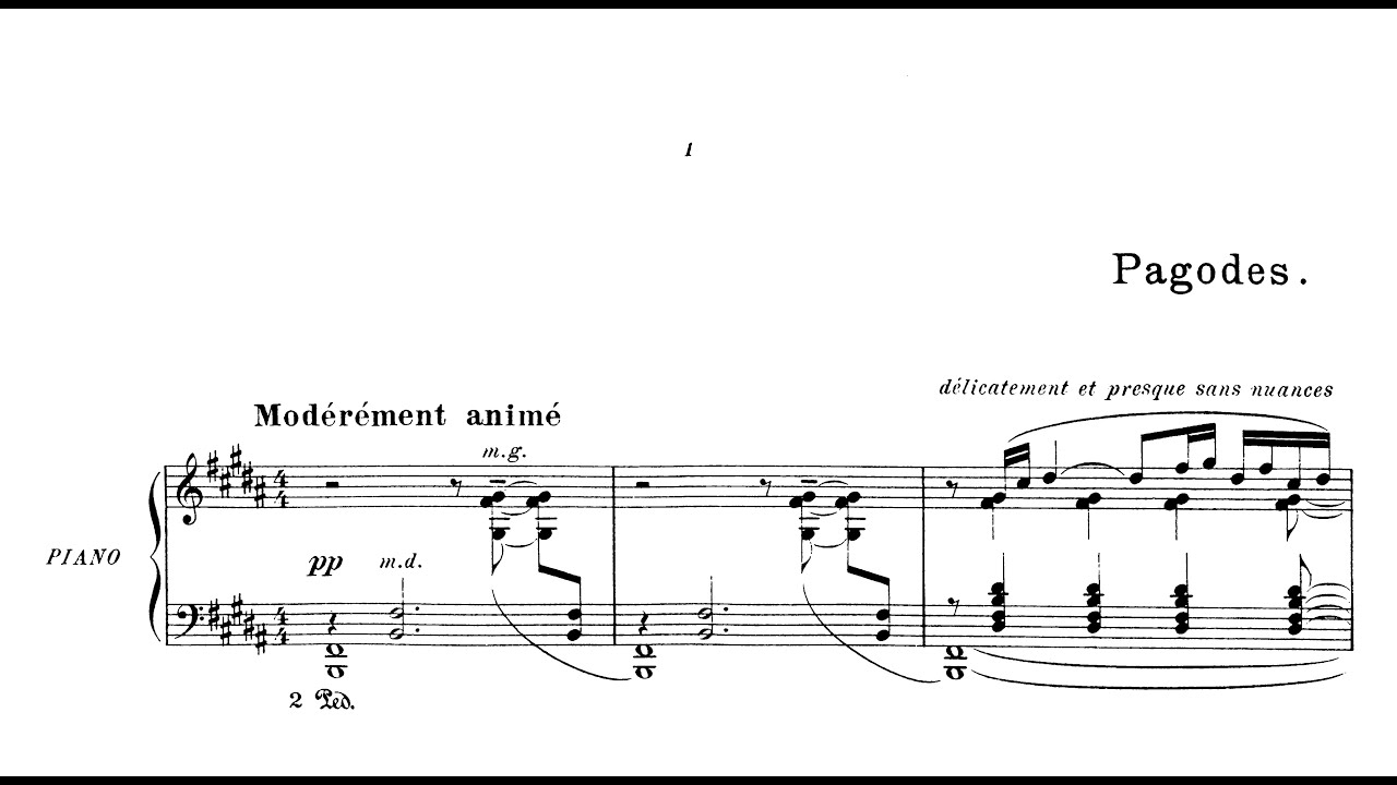 Claude Debussy - Estampes (Moravec)