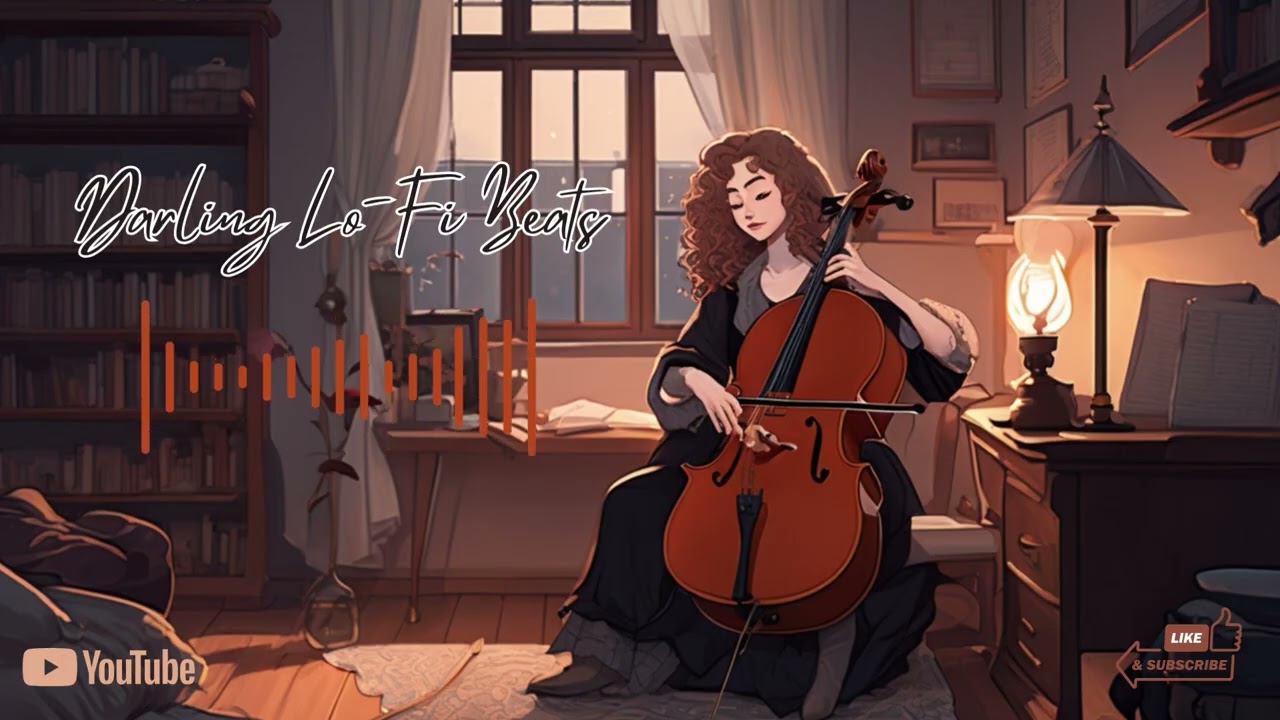 Dark Academia Lo-Fi Beats 🖤 | Melancholic Cello & Piano Study Music | Classical Romantic Ballad