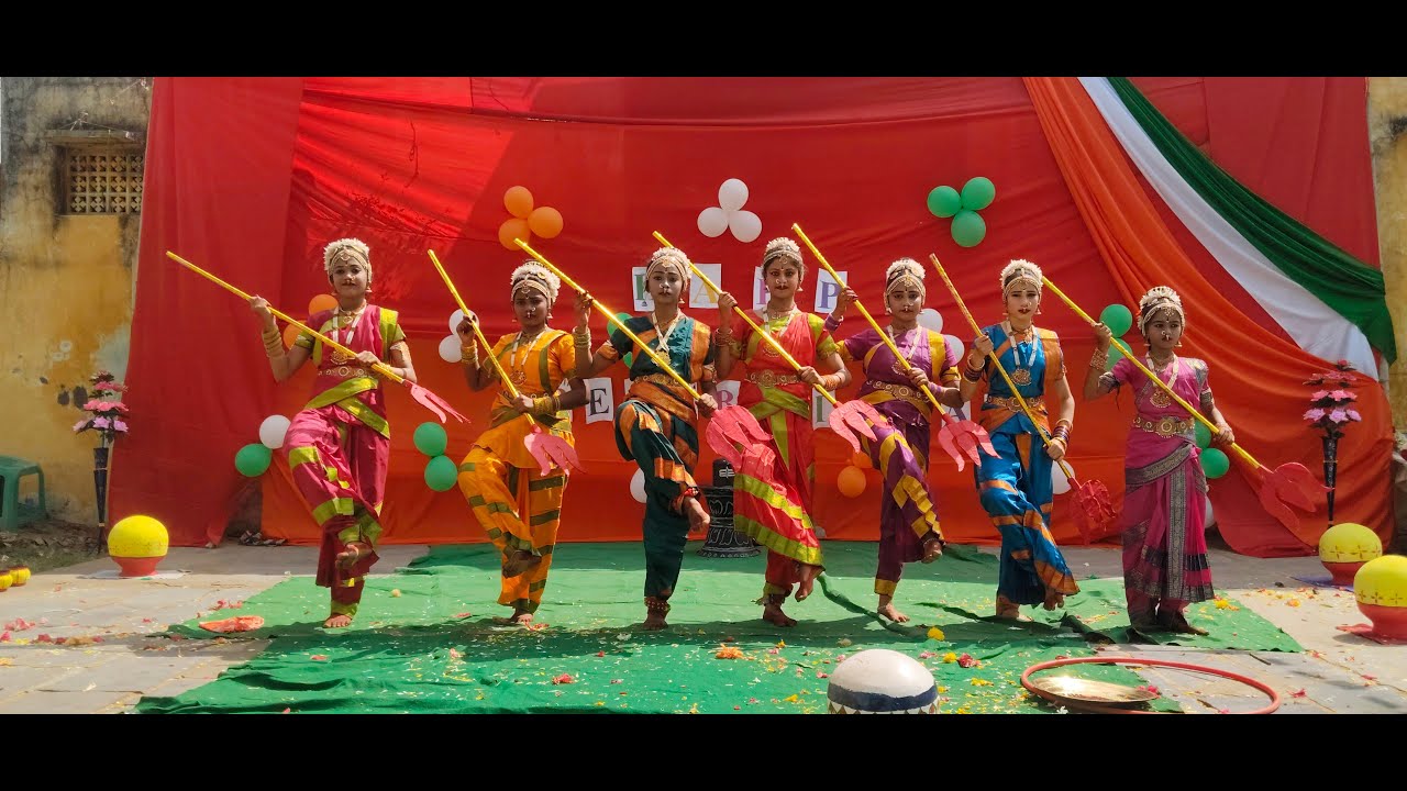 Classical Dance By students of Viswabharathi Vidyanikethan ,Buchireddypalem @77 th Republic day