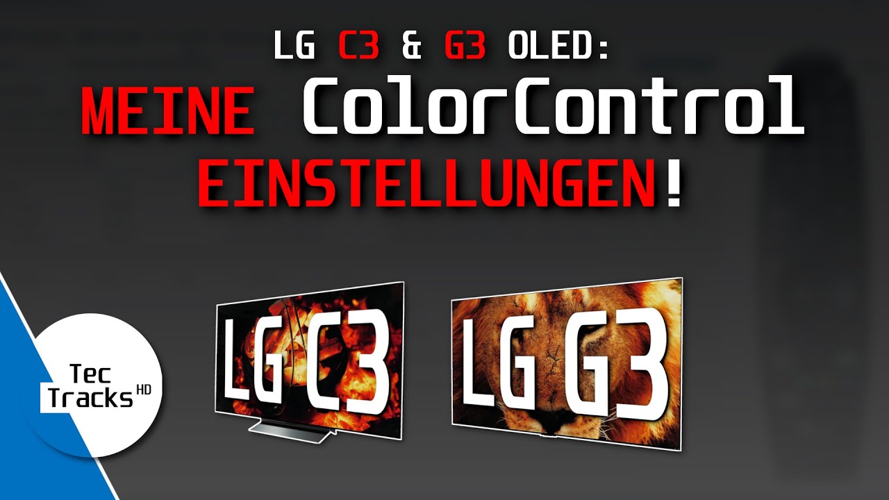 LG OLED: MEINE ColorControl EINSTELLUNGEN! | Spiel-Modus heller machen! | Auch für LG OLED ab 2019!