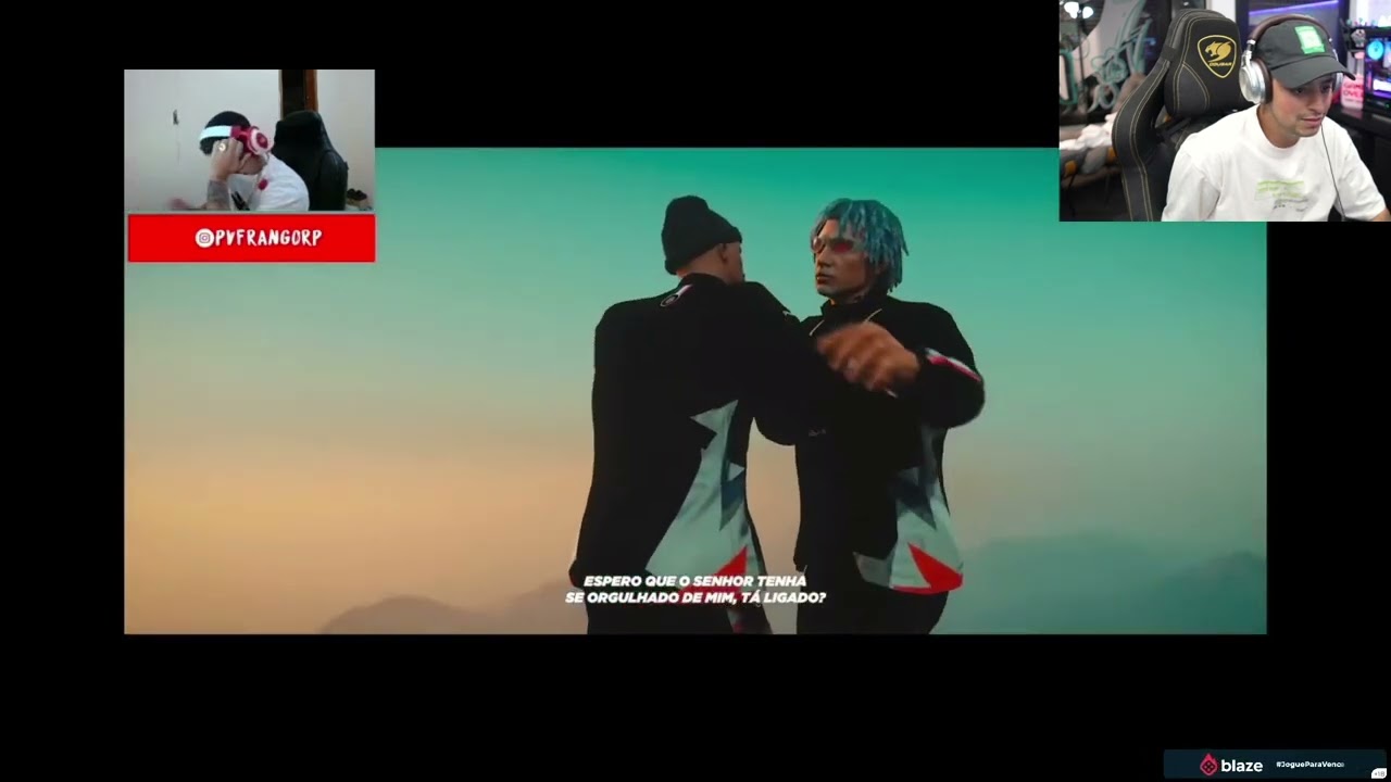 REAÇÃO DO C0RINGA COM TEASER DO PVFRANGO