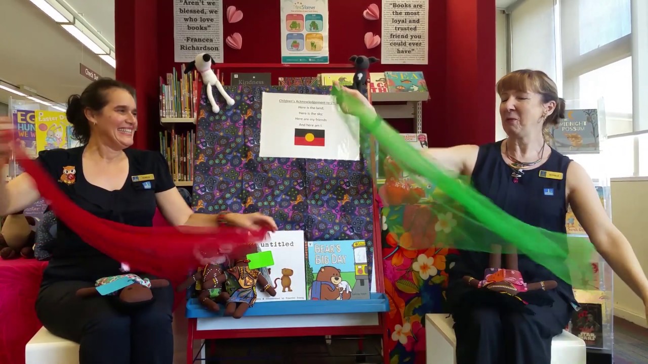 Babies, Books and Rhymes with Robyn and Michele at Annerley Library