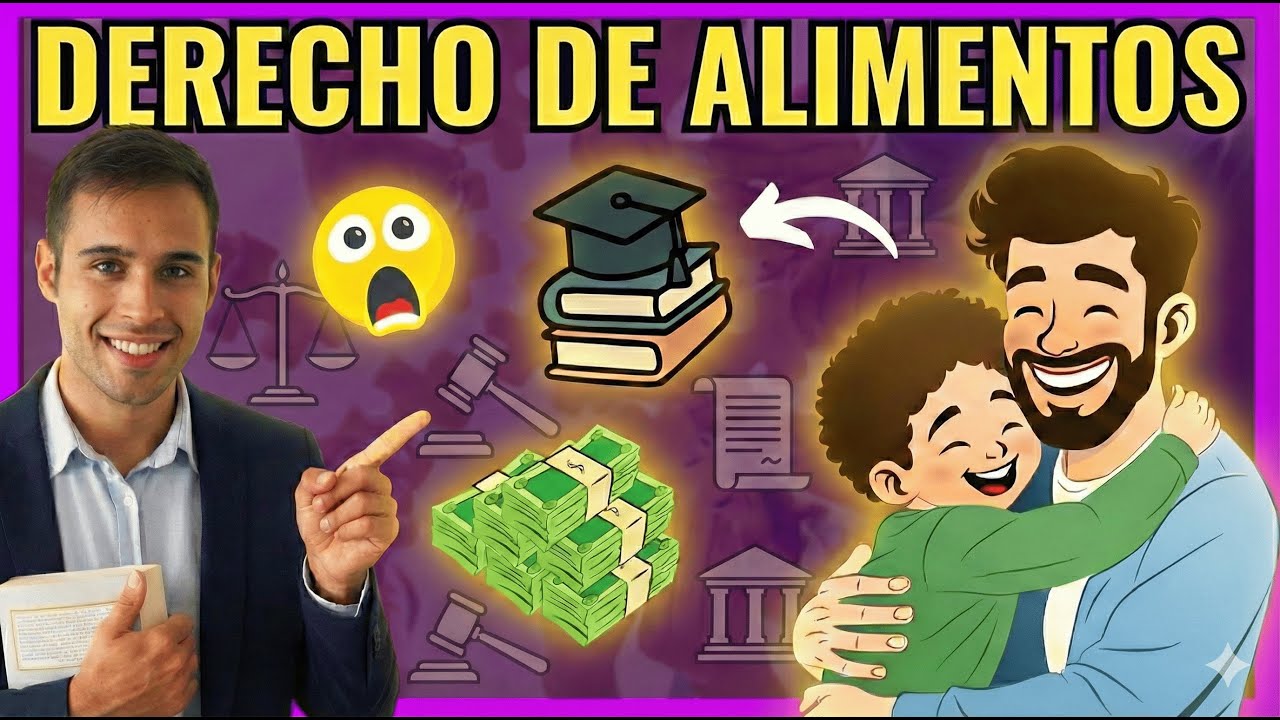 🔵  DERECHO DE ALIMENTOS: ¿Qué es? ¿Requisitos?【TODO en tres pasos con EJEMPLOS】
