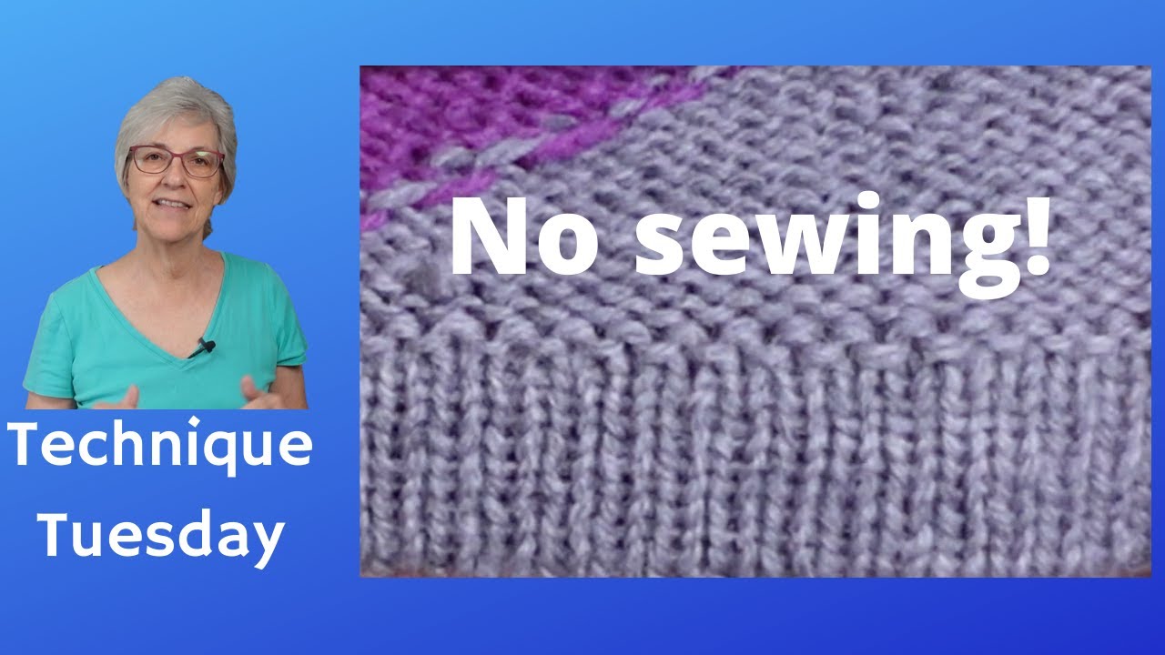Perfect Knitted Hems Using Three Needle Join (3N Join) // Technique Tuesday