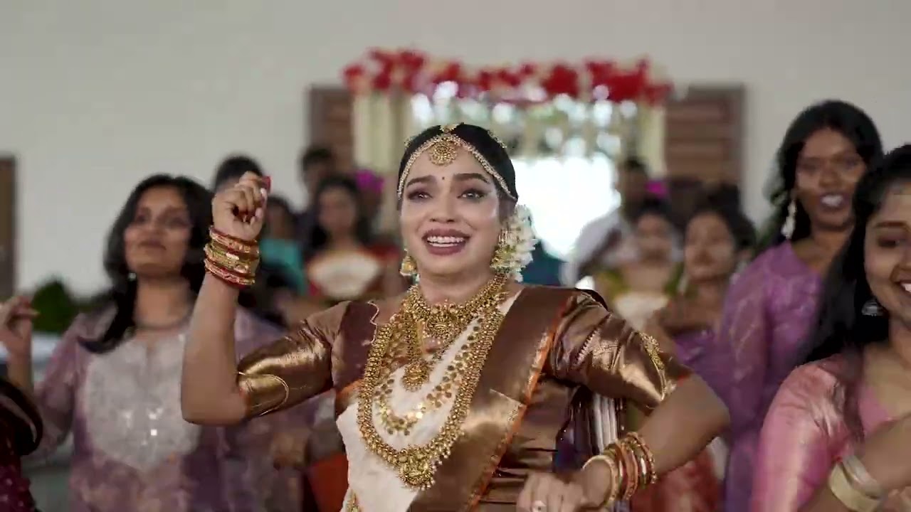 Bridal entry... Murali Krishnan weds Adhiena  (01/11/26)