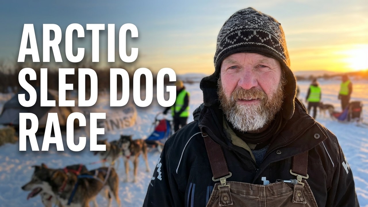 Inside the Bergebyløpet N70 sled dog race in extreme Arctic cold