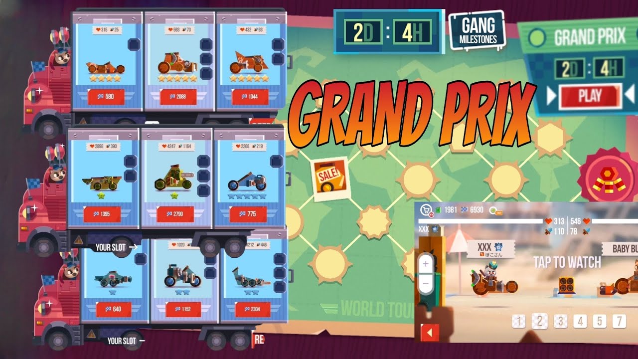 🇨🇷CATS.​EP2​[GRAND PRIX​]​Scrash arena turbo stars​