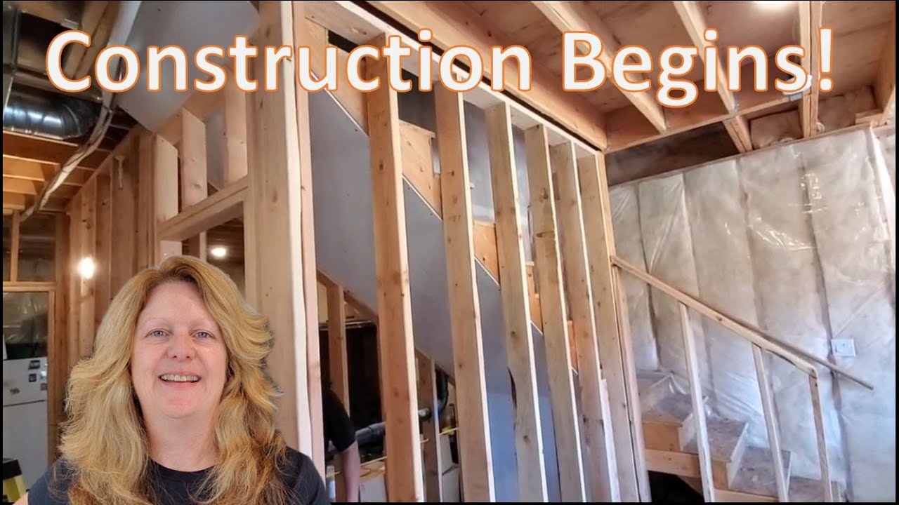 Basement Construction Begins | Finishing our Custom Home