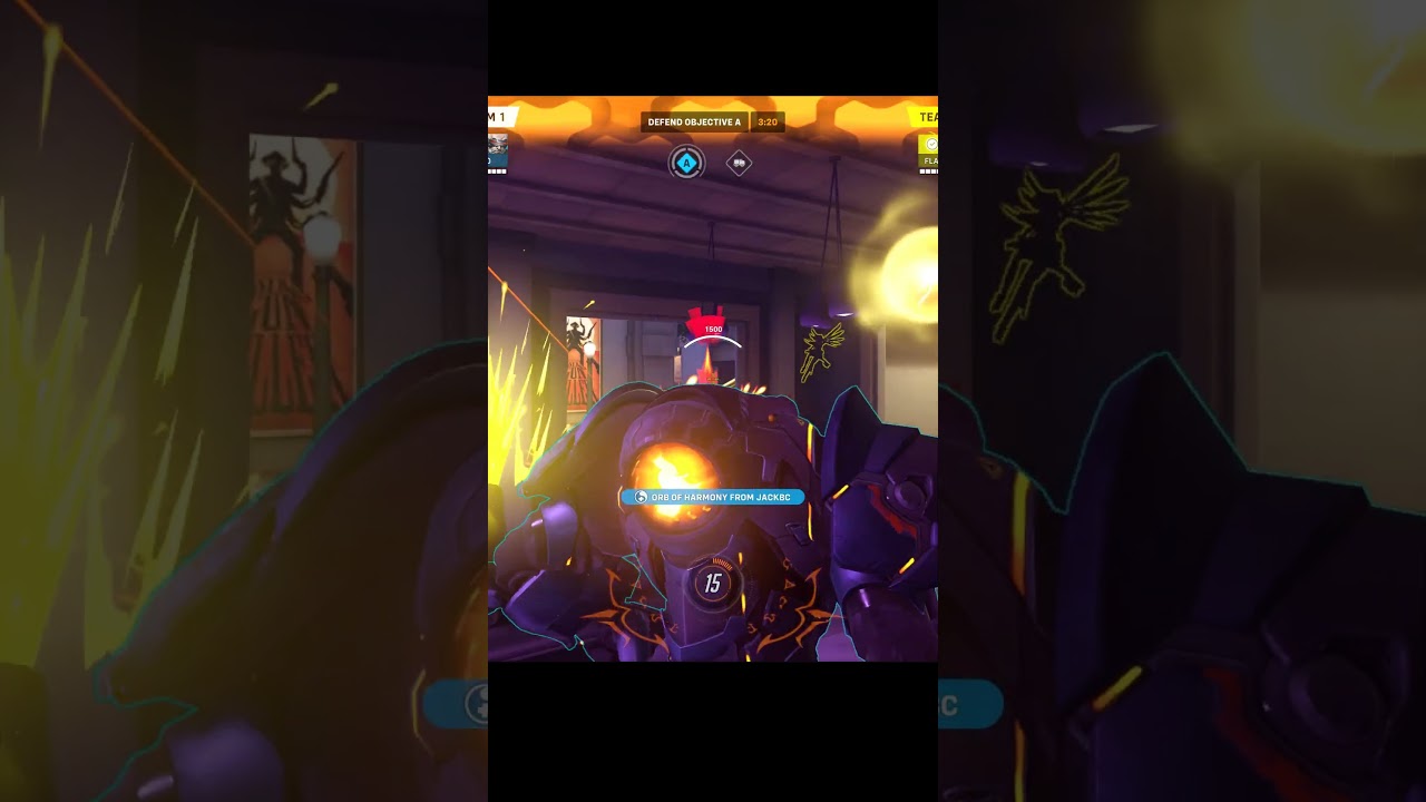 Nerf Reinhardt! Overwatch 2's April Fools Event is way too much fun!  #overwatch2 #overwatchclips