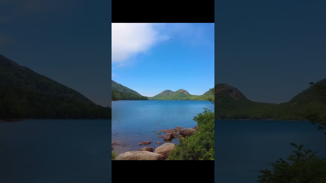 Run with it at Jordan Pond