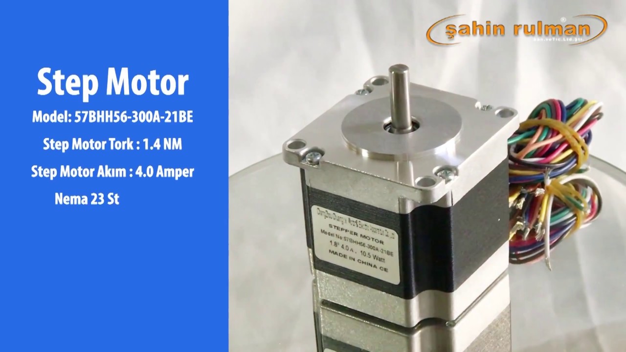 STEP MOTOR | 57BHH56 |  step motorlar, step motor encoder, step motor fiyat,