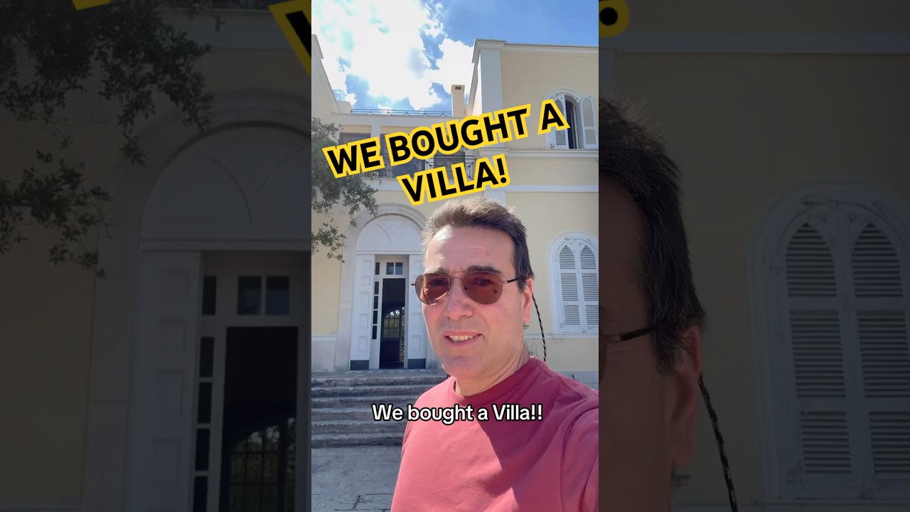 We bought a historic Villa in Noic&agrave;ttaro Italy