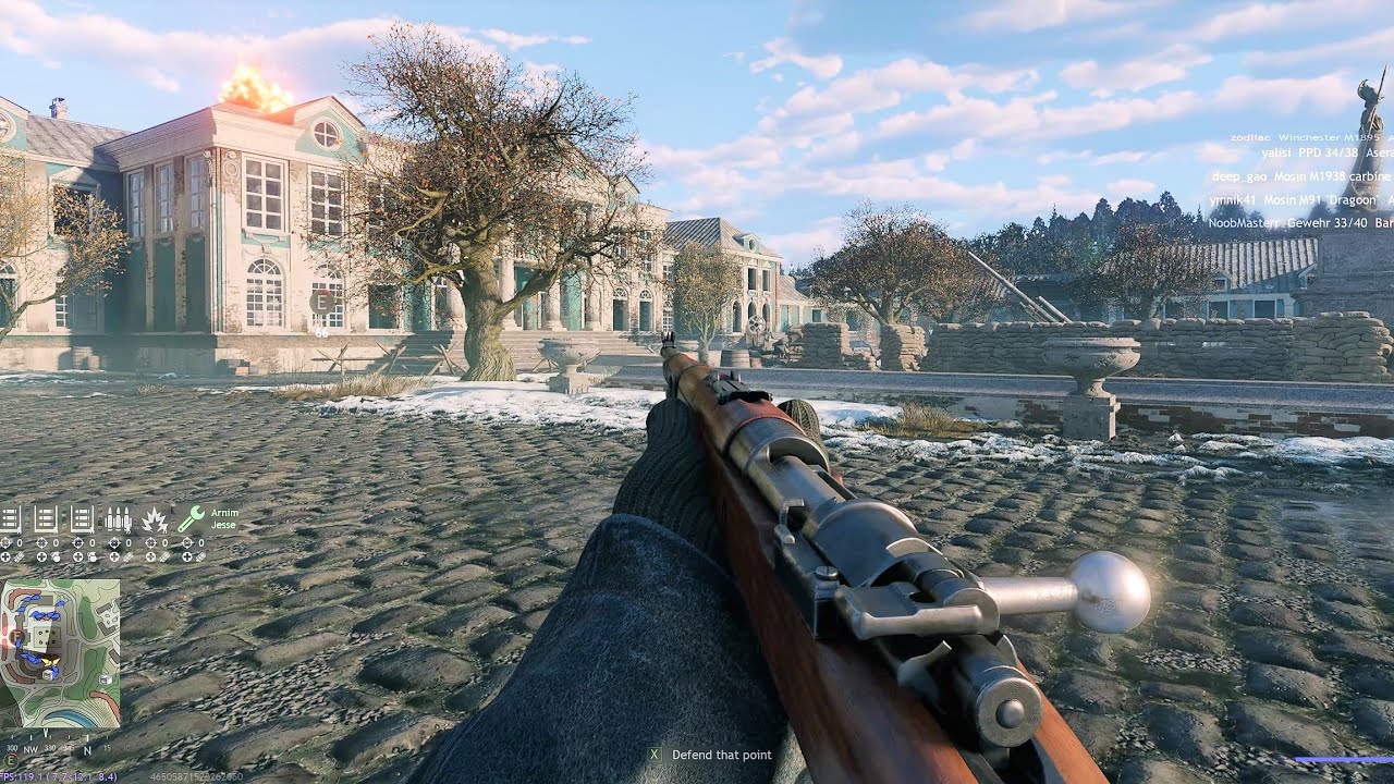 Enlisted Gameplay - Manor - Battle For Moscow [1440p 60FPS]