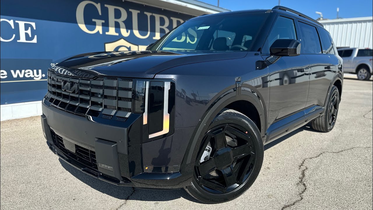 Обзор Kia Telluride X-Line EX 2027 года.