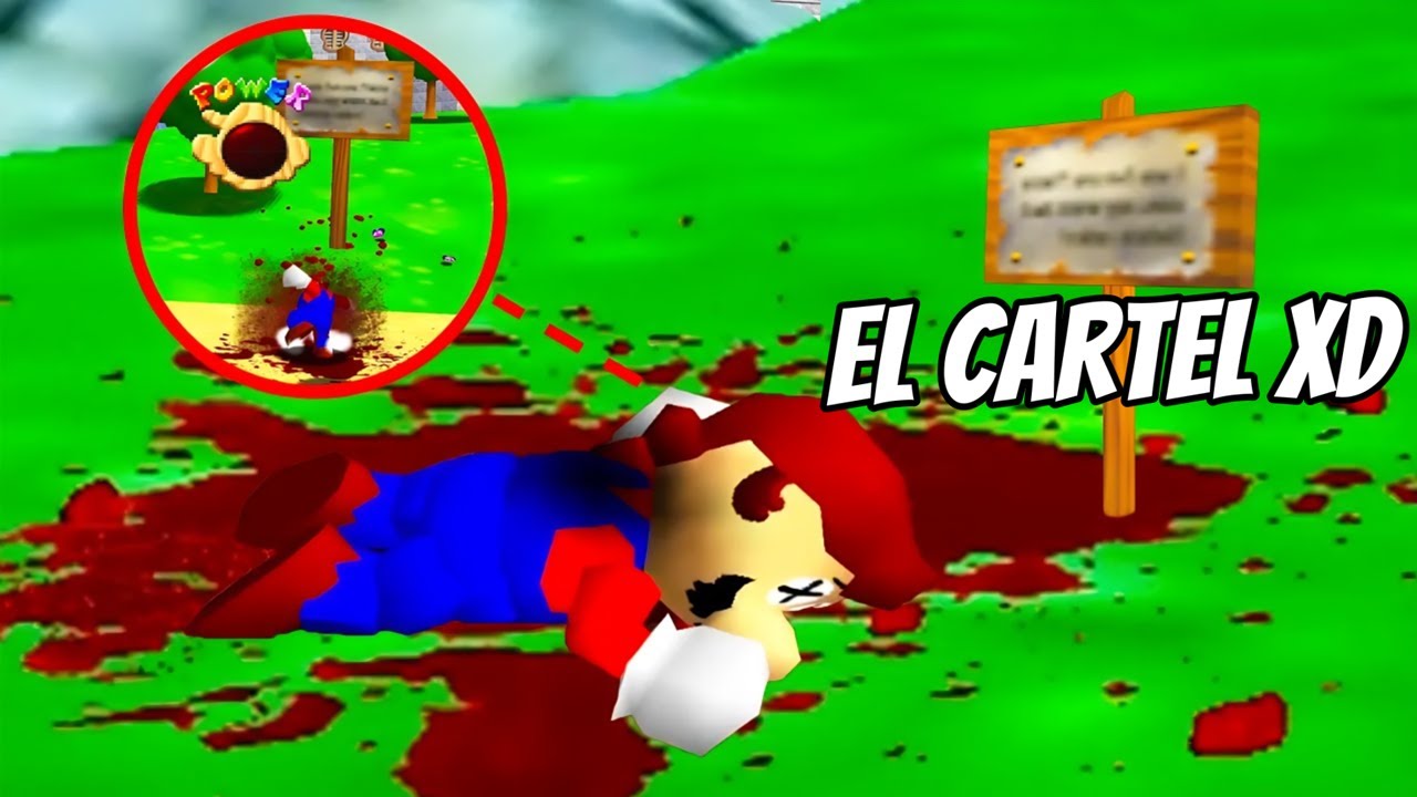 MARIO 64 pero TODO te MATA💀