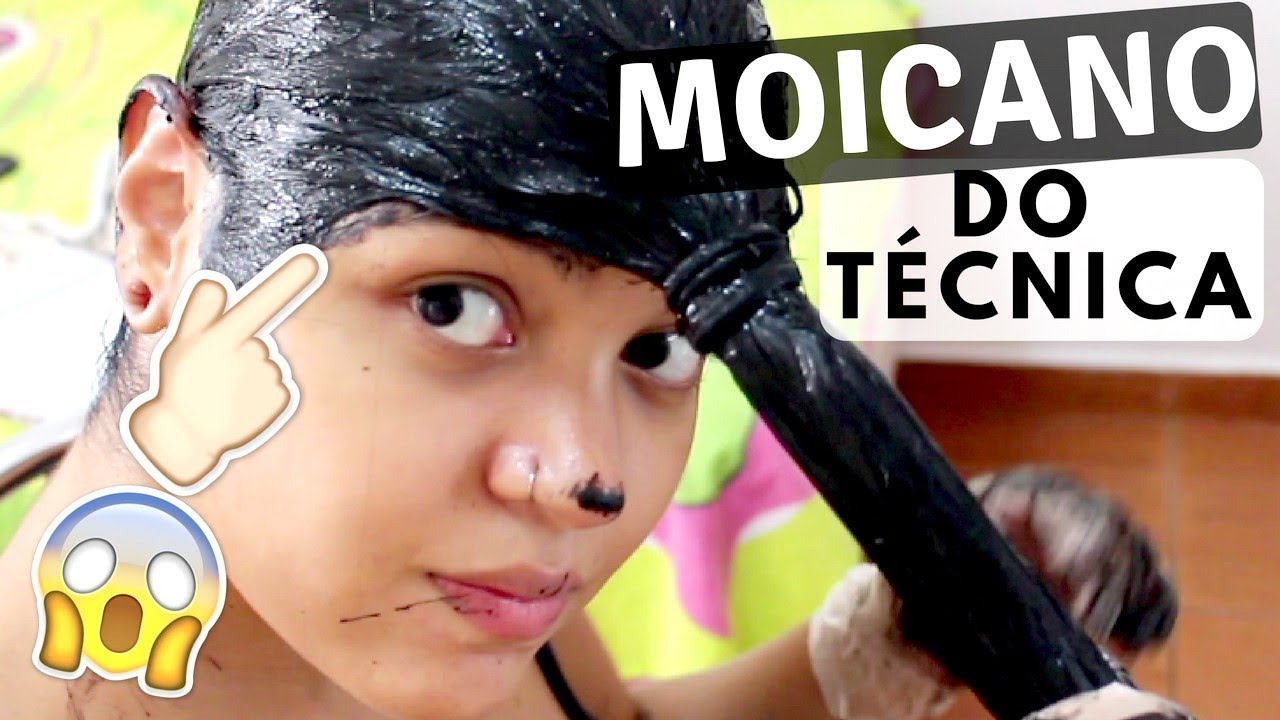 HENE: Fazendo técnica do moicano