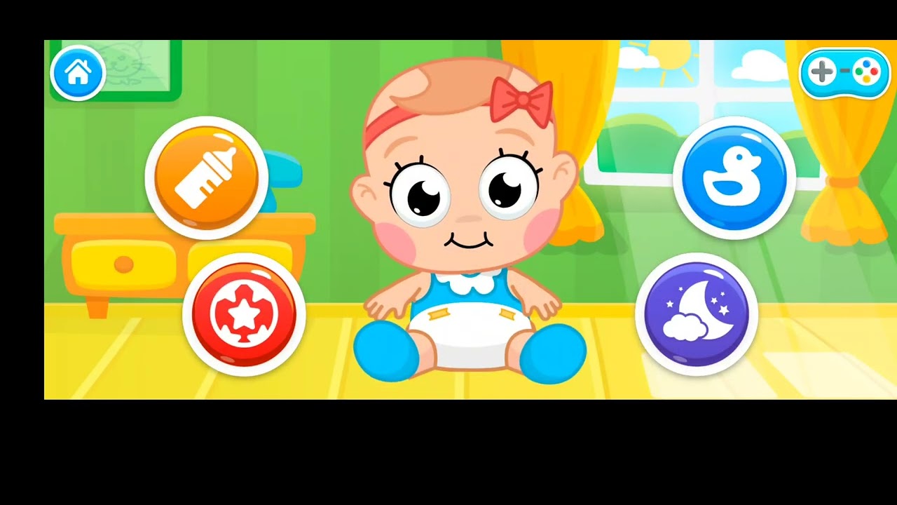 baby care game baby sleeping time baby food time baby bath time