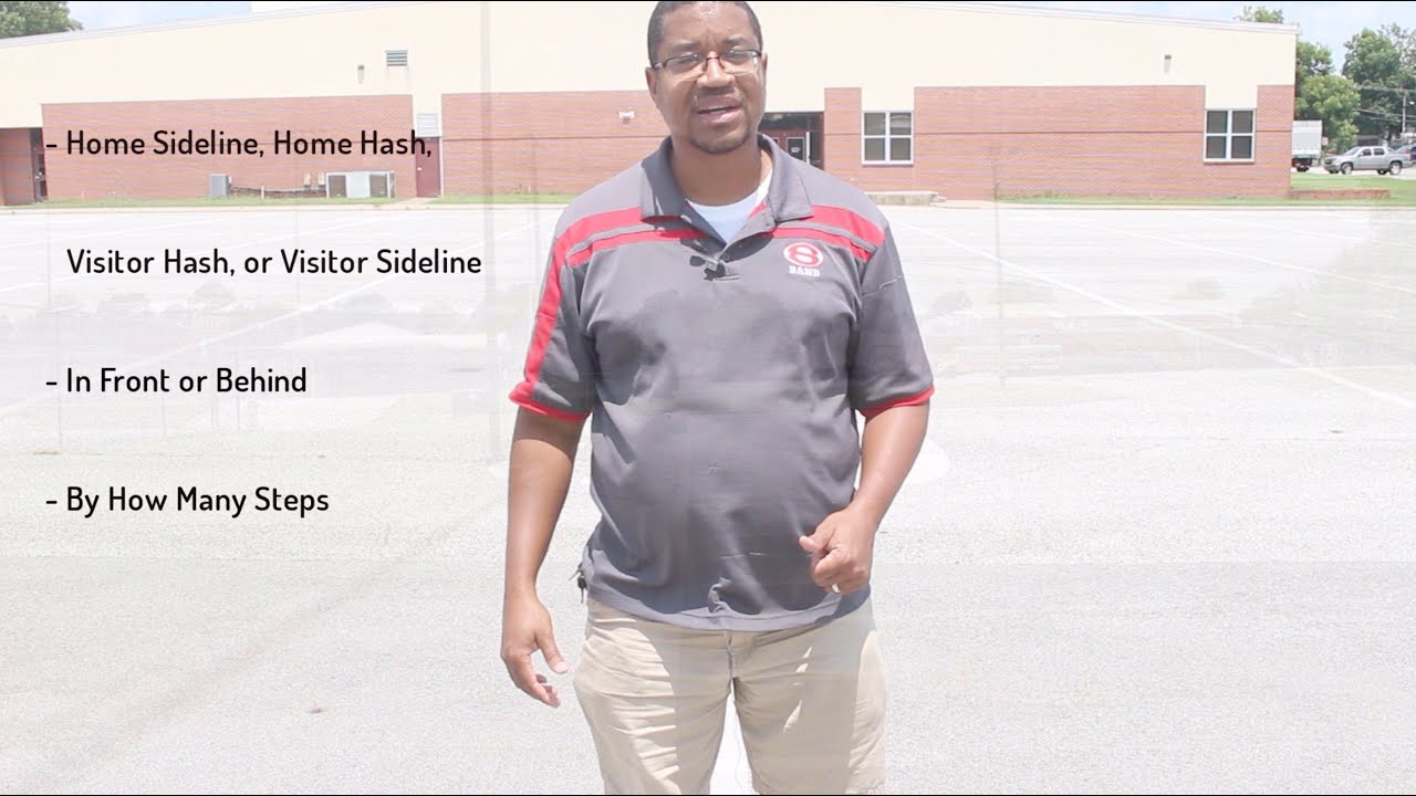 How to Set Marching Band Drill