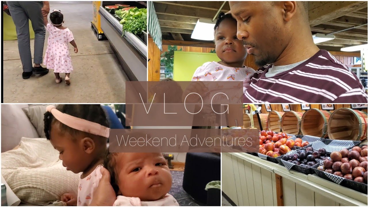 VLOG: Spend the Weekend with Us! Home Decor, Farmers Market, & Grocery Haul|The Lady & Her Gentleman