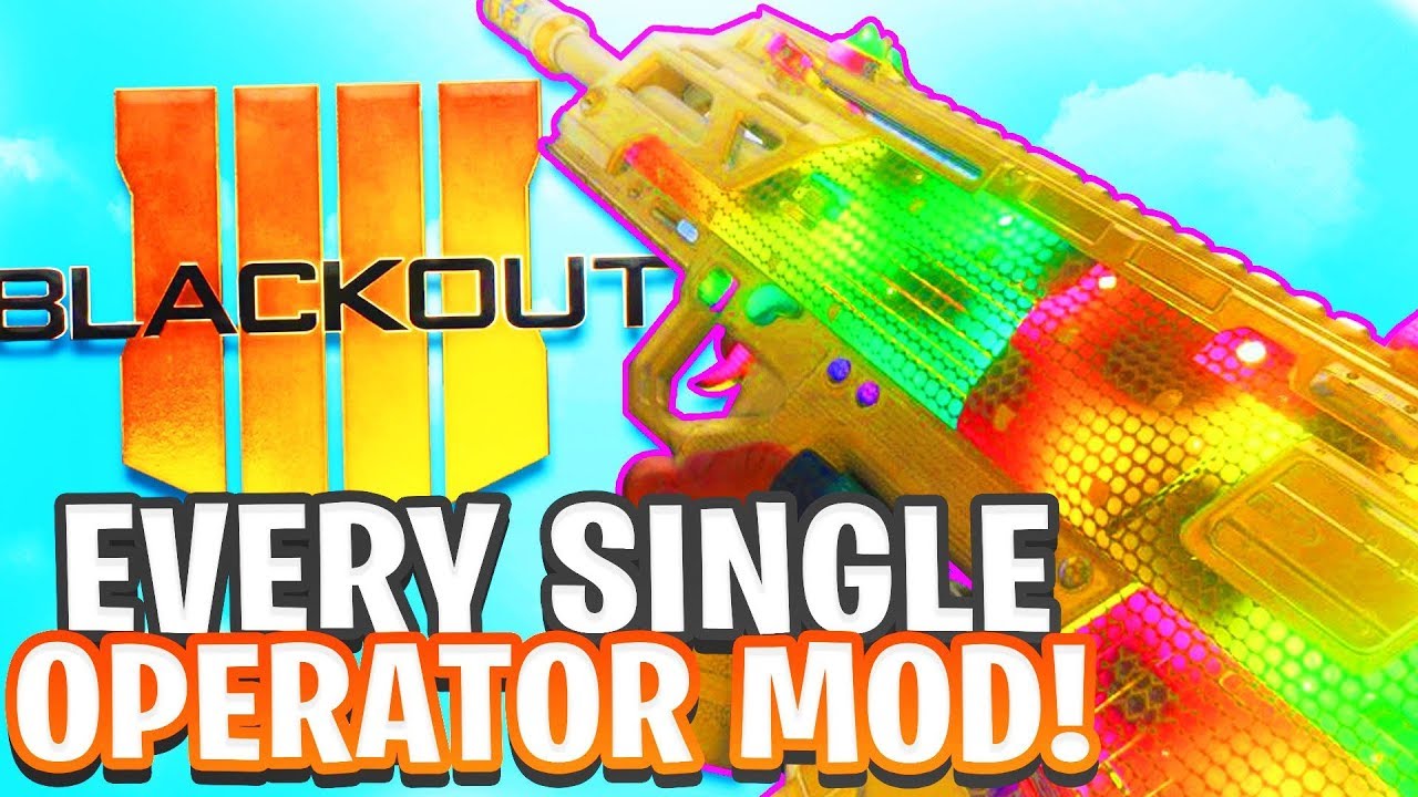 All Operator Mods in Blackout! Where to Find Operator Mods in Blackout (How Operator Mods work)