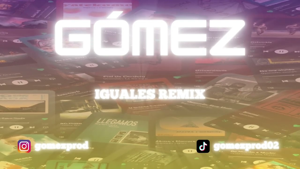 IGUALES REMIX - QUEVEDO 2025 (DNB, REGGAETON) ⚡DJ GÓMEZ⚡