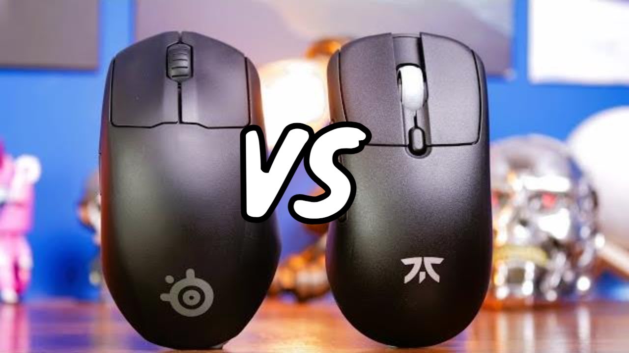 Fnatic Bolt vs SteelSeries Prime Wireless - Optical vs Mechanical mouse comparison
