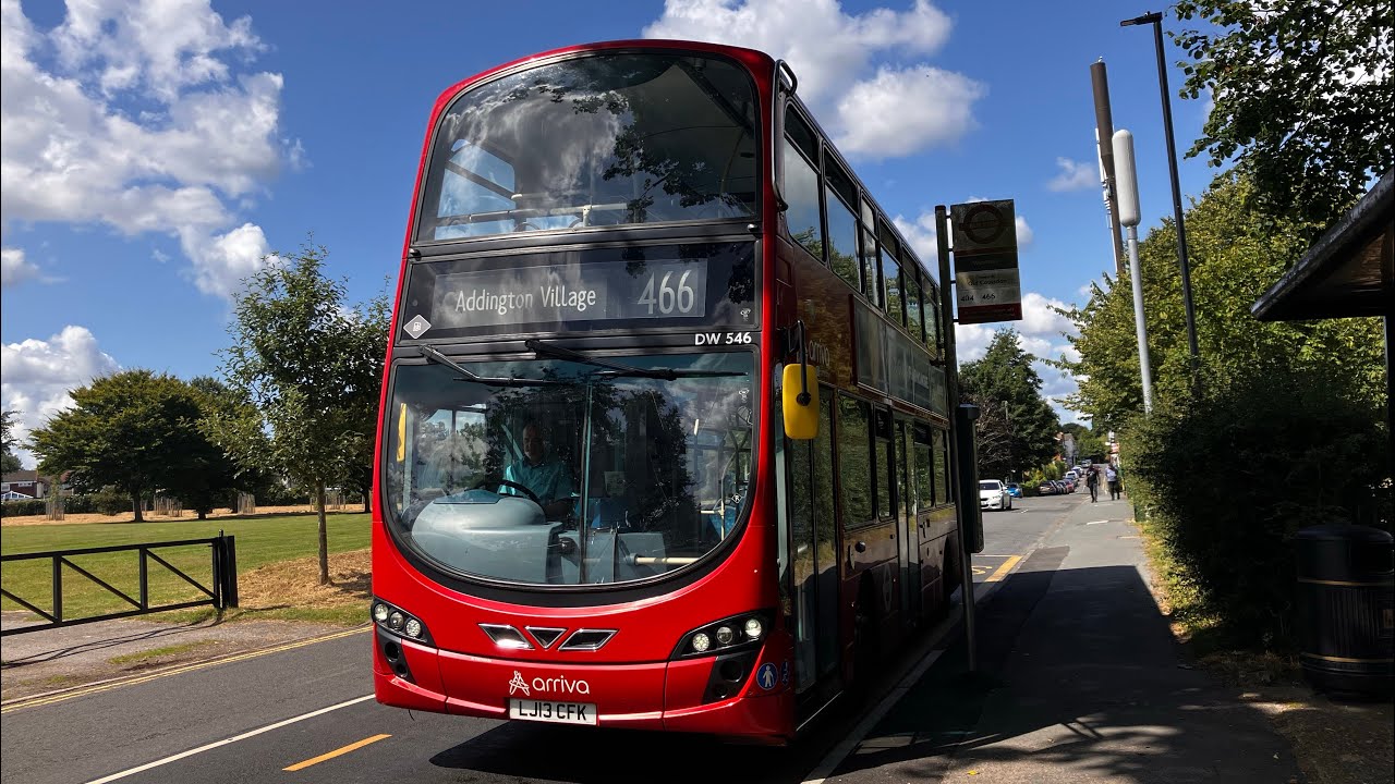 LONDON BUS 466 CATERHAM-ON-THE-HILL - ADDINGTON VILLAGE | LJ13CFK DW546