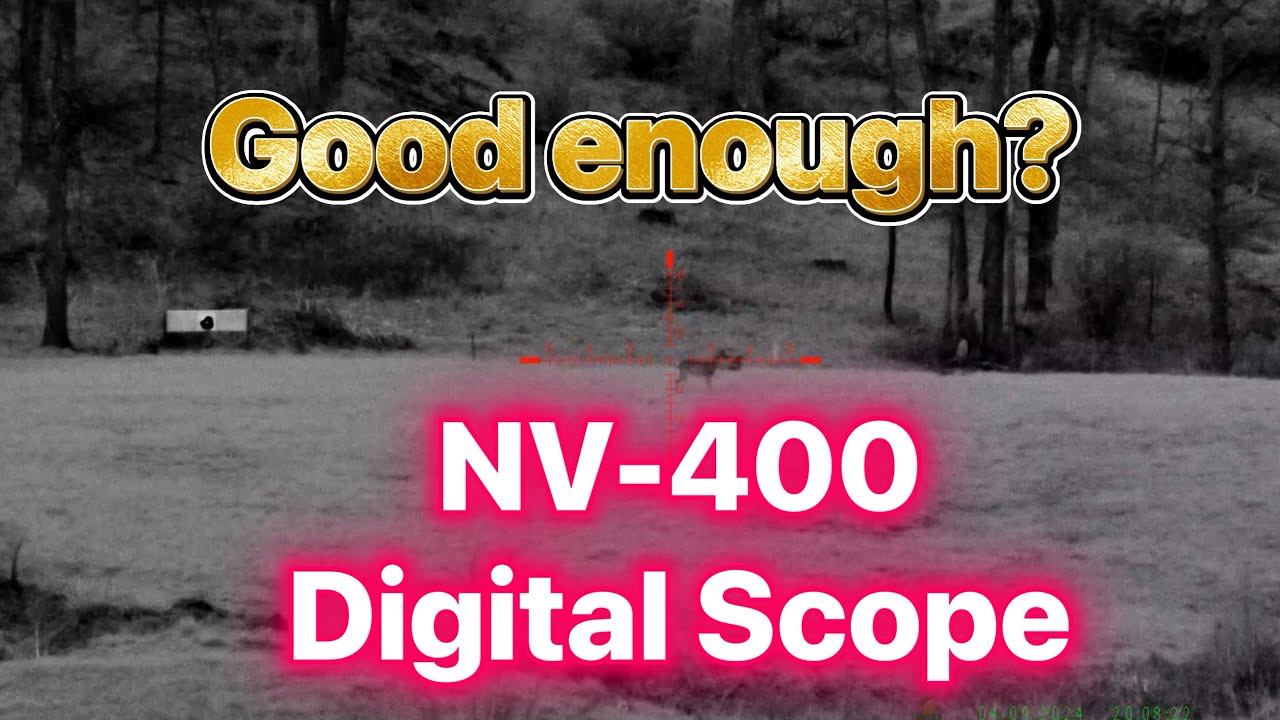 OneLeaf NV-400 Digital Night Vision Scope Review: Is It Good Enough?  308 Win Shock Testing!!