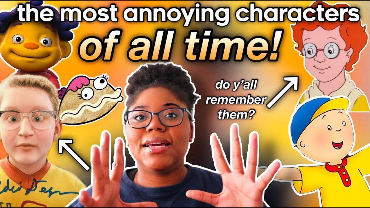 The MOST ANNOYING Cartoon Characters of ALL TIME! (my unpopular opinions)