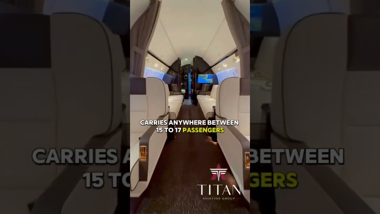 Посмотрите на этот частный самолет Gulfstream V ✈️ #heydirk #privatejet #titanaviationgroup