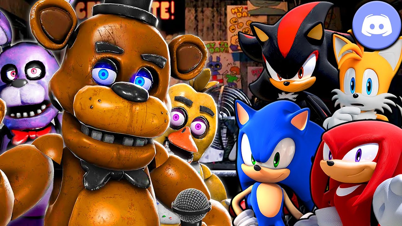 The Sonic Squad Plays Five Nights at Freddy's (FNAF) (SUPERCUT)