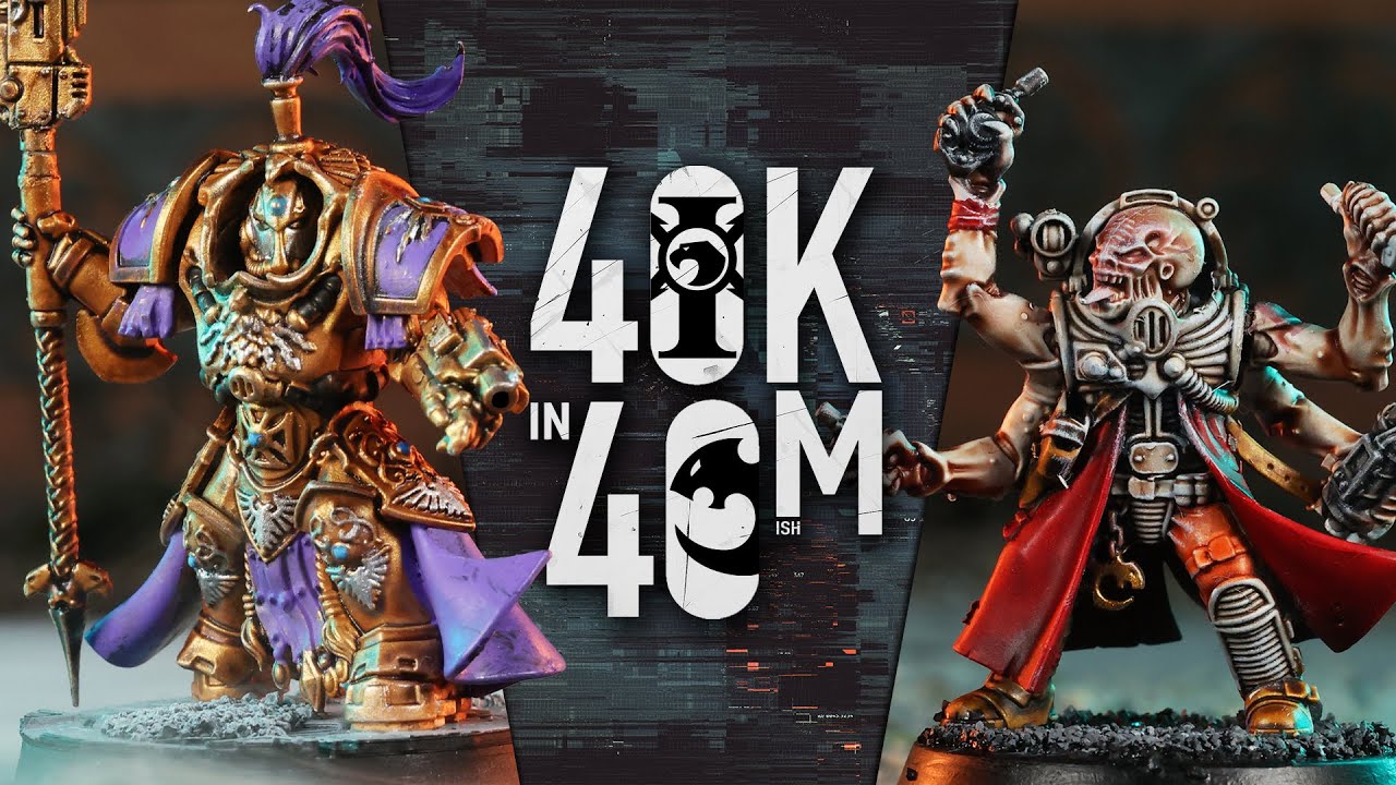Adeptus Custodes Look to Strike Down a Genestealer Cult Uprising. Warhammer 40k in 40m
