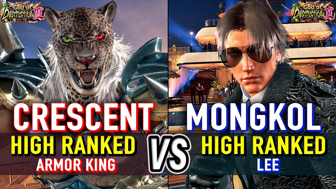 T8 🔥 CRESCENT (Armor King) vs MONGKOL (Lee) 🔥 Tekken 8 High Level Gameplay