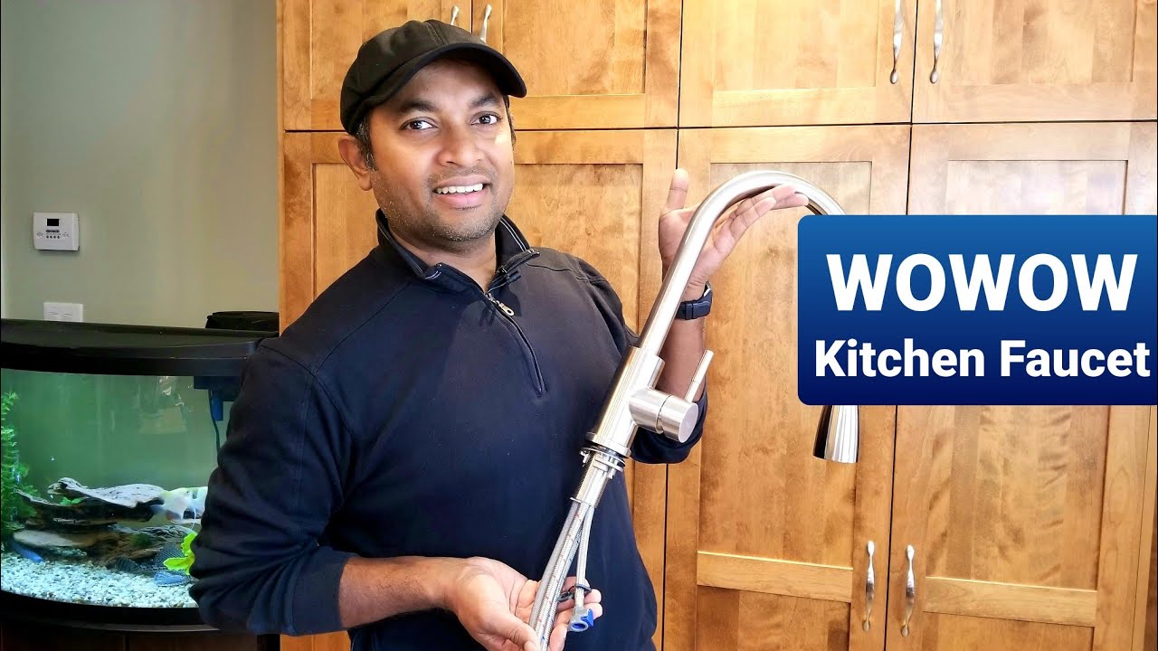 WOWOW Kitchen Faucet Review & Installation (DISCOUNT Code Included)