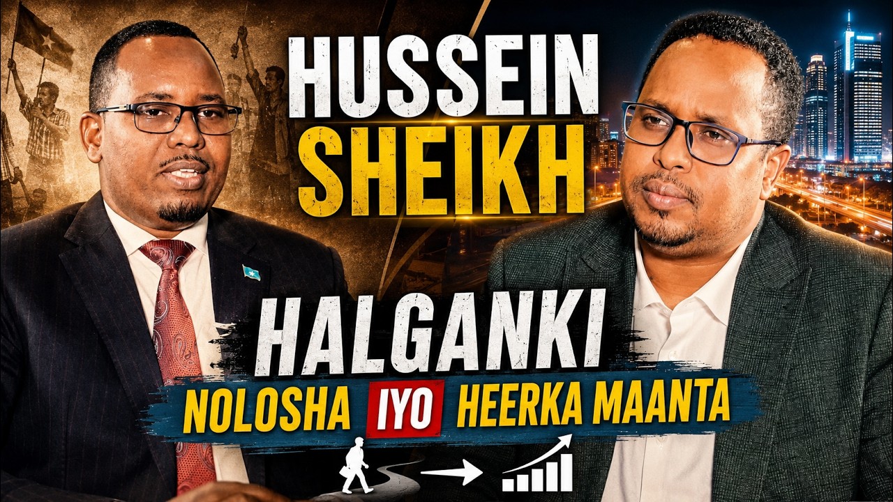 Dr Hussein Sh Mohamoud - Wareysi #1/2 Saacadaha Shaqo  iyo Shaqaalaha #VillaSomalia