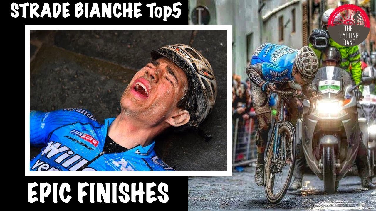 Top 5 Strade Bianche - EPIC FINISHES