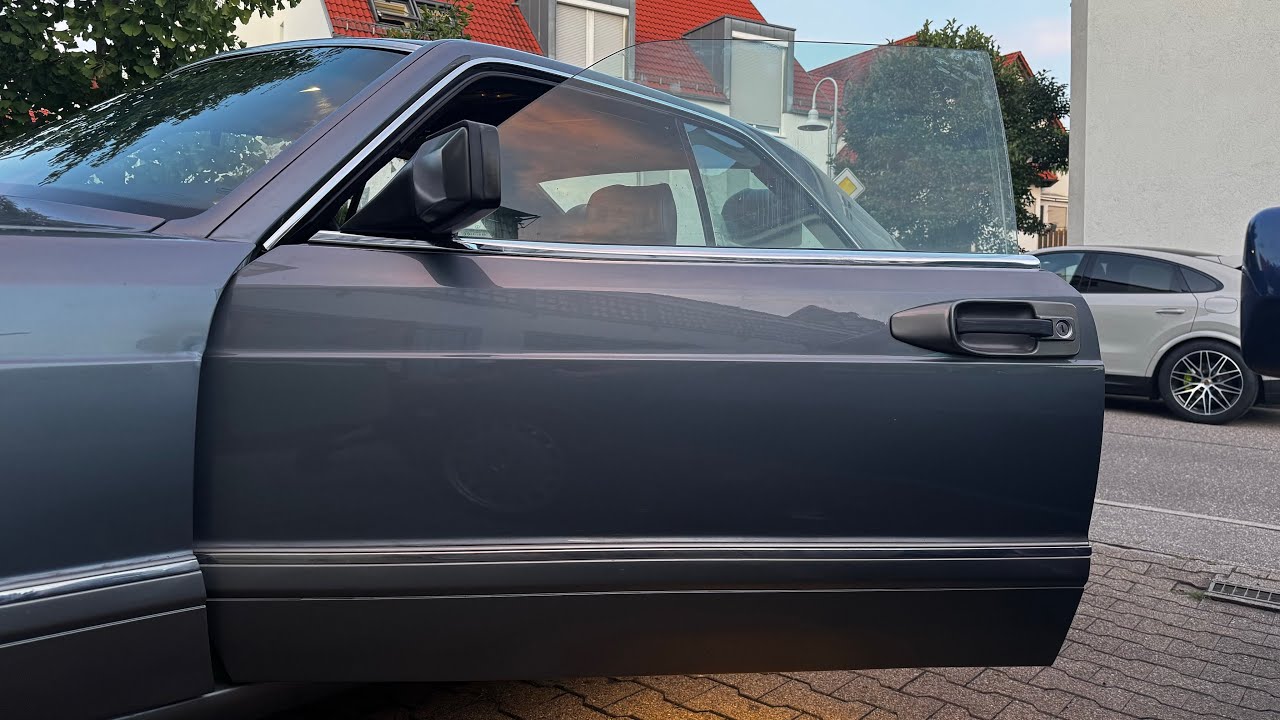 W126 560SEC – Türen einbauen & komplett montieren