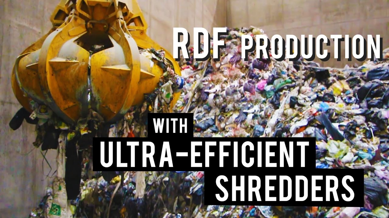 RDF production with ultra-efficient XR-class shredders