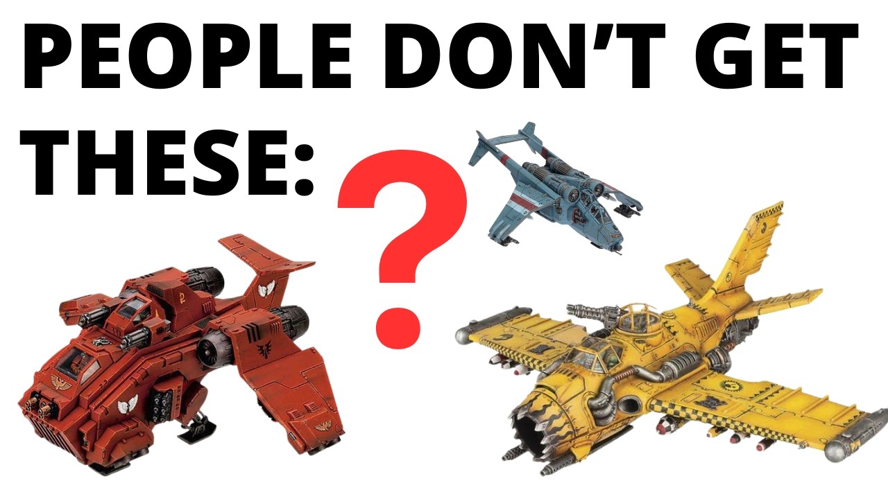 Don't Mess Up THESE in Warhammer 40K - Aircraft Rules, Tactics + Balance Problems