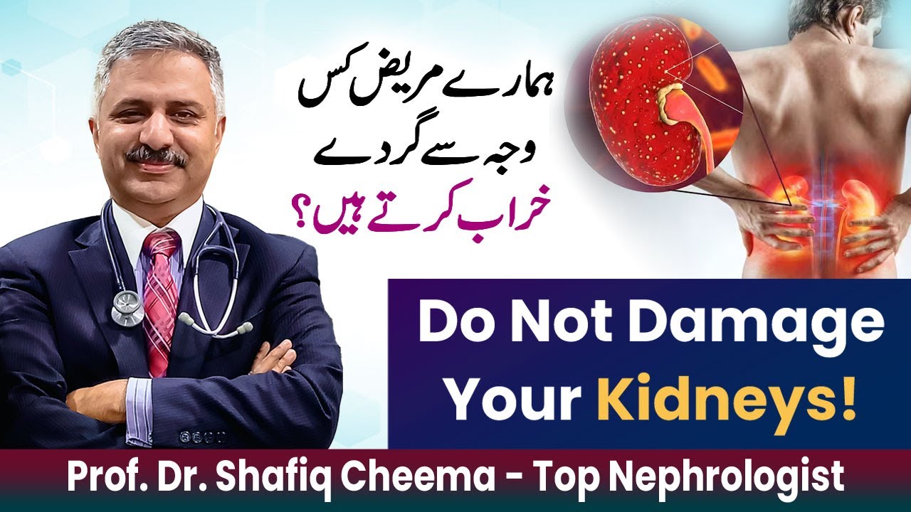 Top 3 Mistakes that can Damage Your Kidneys #nephchat #bestnephrologistinlahore