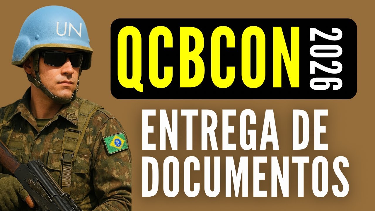 📄 Entrega de Documentos QCBCON 2026 — Passo a Passo Rápido e Sem Erros!