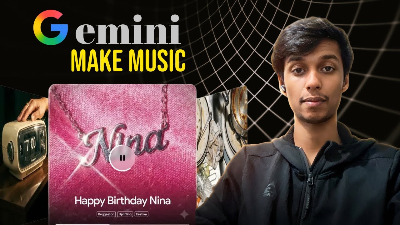Google Gemini Lyria 3 Added AI Music !! 