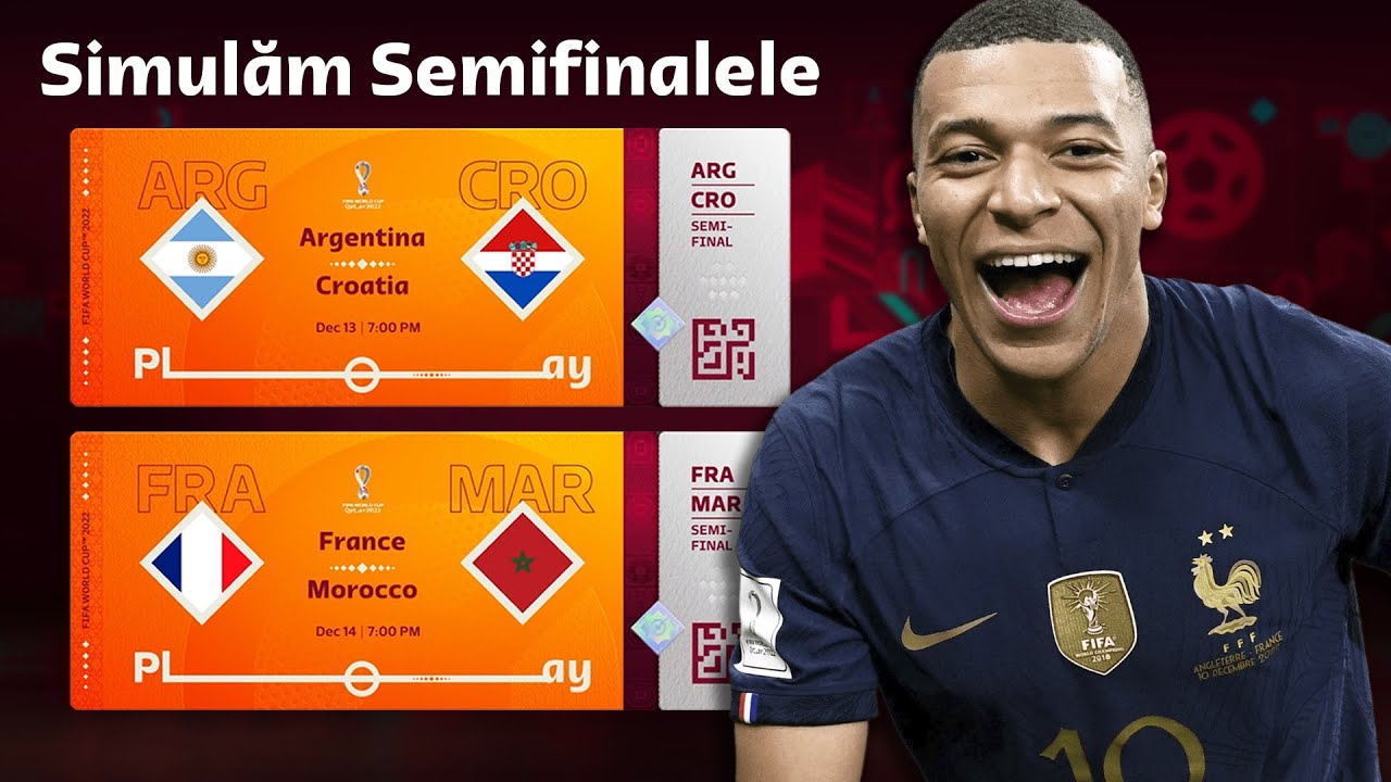 FIFA 23 ne oferă o FINALĂ surpriză 😲 Simulăm semifinalele Cupei Mondiale Qatar 2022