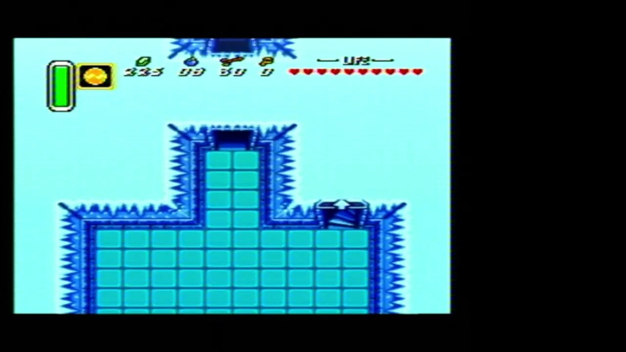 Zelda Link to the Past SNES Low-% PAL version Part 3 Dark world Crystals 5 & 6 Level 7 part 1/2