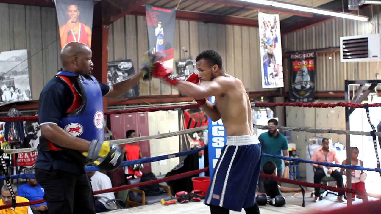D'Mitrius Ballard Workout at NoXcuse Boxing 6-27-15