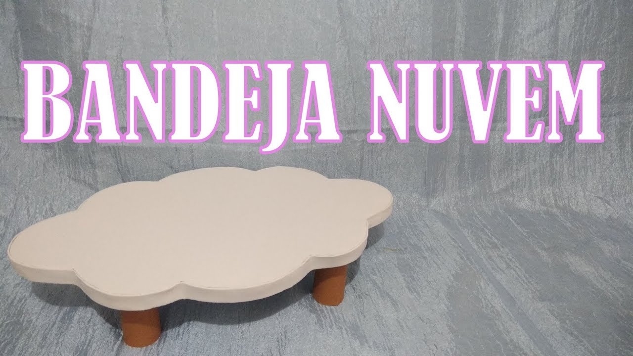 BANDEJA NUVEM - SUPORTE PARA DOCES