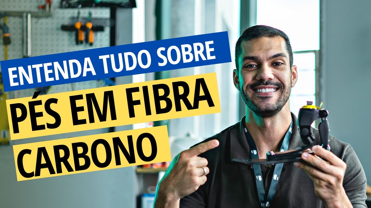Pé de fibra de carbono: Entenda as diferenças