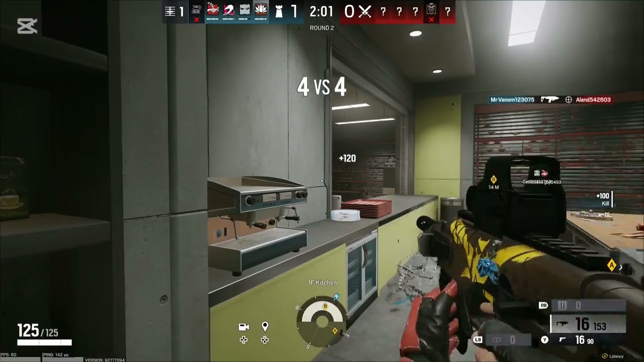 1vs2 💔ئەکتیڤ سفرە#game #tomclancysrainbowsixsiege #funny #gamer #kurdish #game 